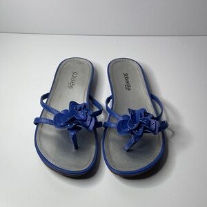St. John's Bay Blue Floral Sandals